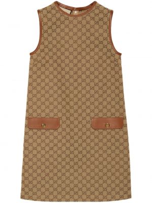 Mini-abito Gucci marrone