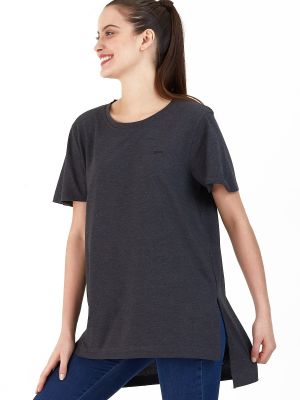 Oversized tričko Slazenger sivá
