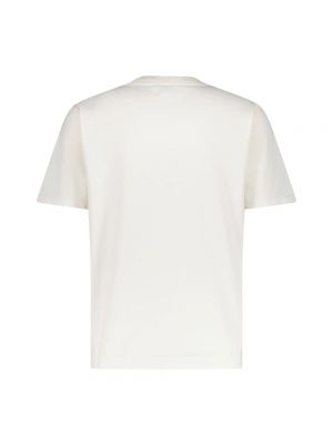 Camisa con bordado de algodón Autry blanco