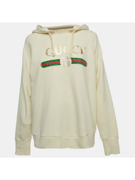 Top Gucci Vintage beżowy
