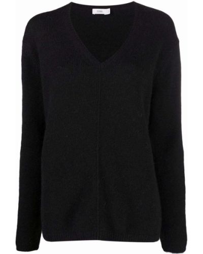 Jersey con escote v de tela jersey Closed negro