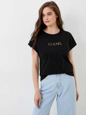 Черная футболка Colin's