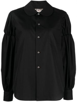 Bavlněná košile Comme Des Garçons černá