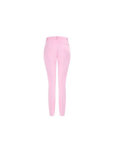 Spodnie skinny fit Rinascimento różowe