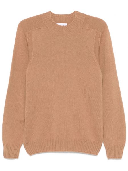 Lang sweater D4.0 brun