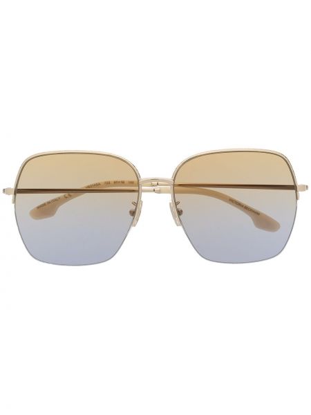 Gafas de sol oversized Victoria Beckham dorado