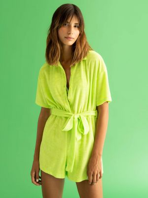 Ολόσωμη φόρμα με κοντό μανίκι Defacto πράσινο