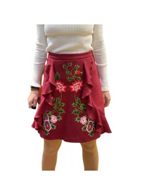 Czerwona mini spódniczka Manoush