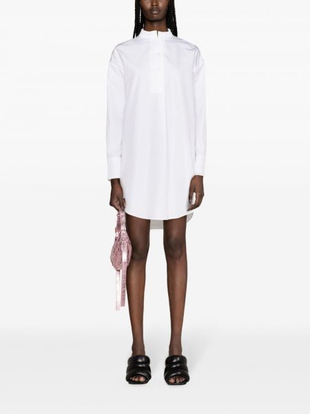 Marškiniai su stovinčia apykakle Givenchy balta