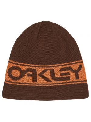 Шапка Oakley коричневая
