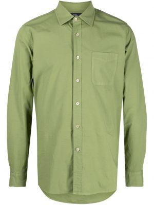 Bavlnená košeľa Man On The Boon. zelená