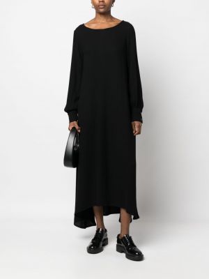 Haftowana sukienka długa Société Anonyme czarna