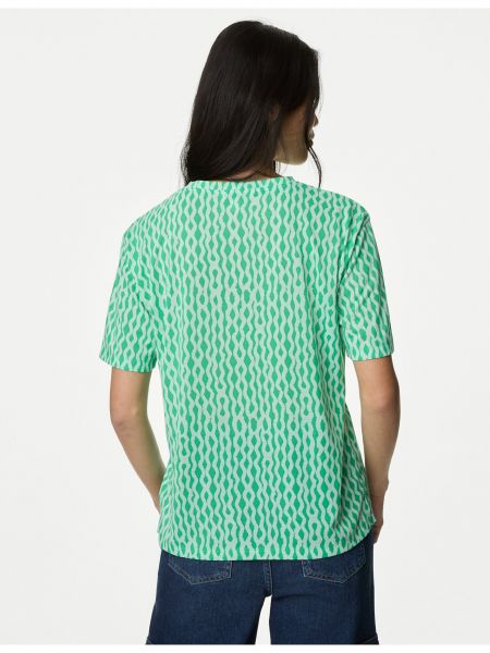 Tričko Marks & Spencer zelená
