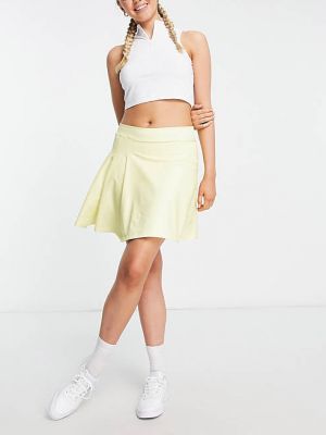 Лимонная теннисная юбка Daisy Street Active