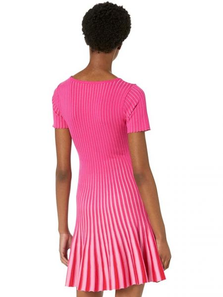 Платье в полоску Milly розовое
