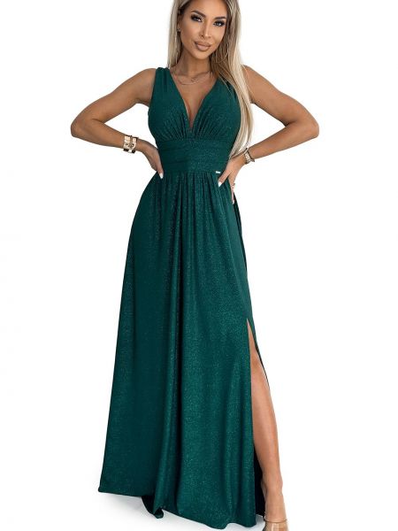 Dlouhé šaty Numoco zelená