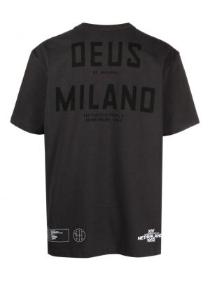 Koszulka bawełniana z nadrukiem Deus Ex Machina