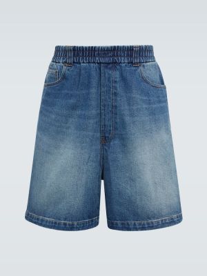 Pantalones cortos vaqueros bootcut Ami Paris azul