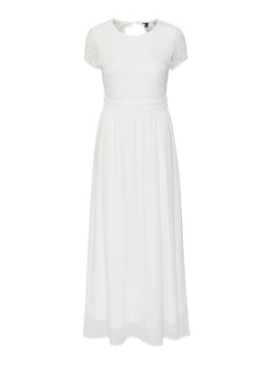 Вечерна рокля Vero Moda бяло