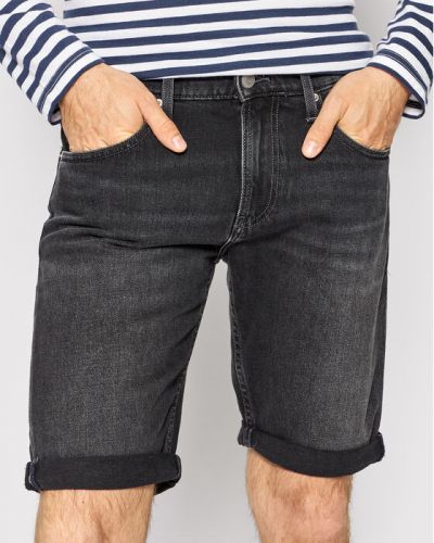 Shorts en jean large Tommy Jeans noir