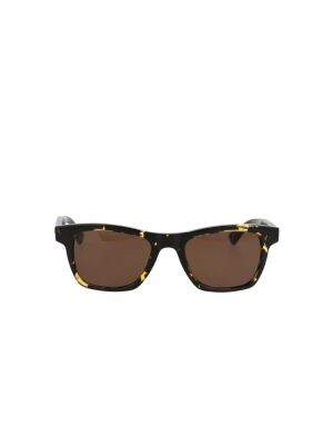 Okulary przeciwsłoneczne Bottega Veneta - brązowy