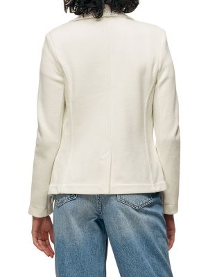 Приталенный пиджак из джерси Whistles белый