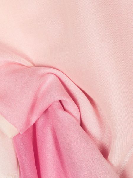 Spalvų gradiento rašto modalinis šalikas D'aniello rožinė
