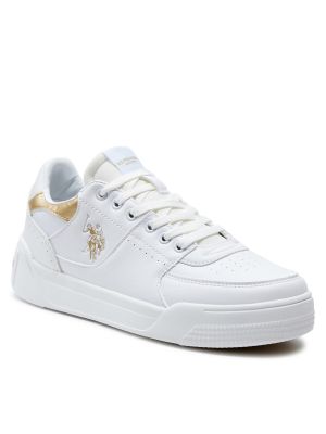 Sneakersy U.s Polo Assn. białe
