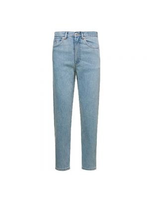 Niebieskie jeansy skinny slim fit A.p.c.