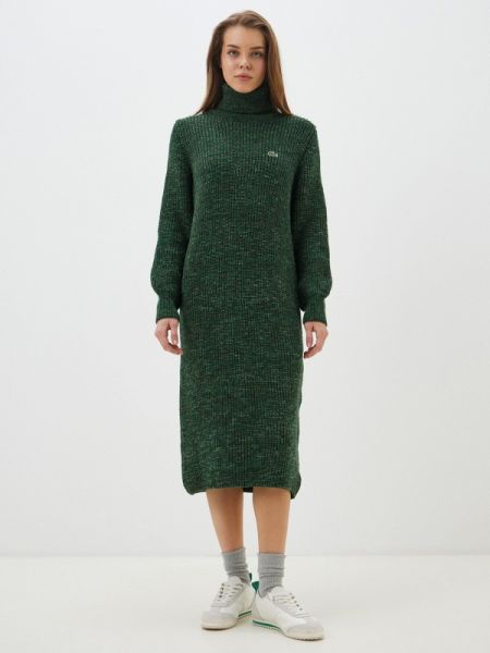 Платье Lacoste зеленое