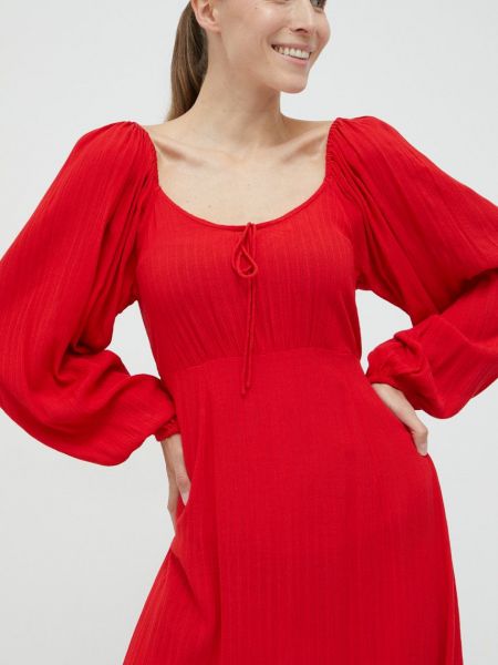 Sukienka mini Billabong czerwona