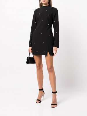 Sukienka mini z cekinami Likely czarna