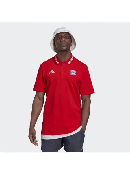 Polo Adidas czerwona