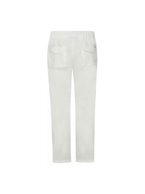 Pantalones de algodón Herno blanco
