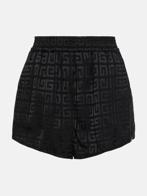 Shorts en jacquard Givenchy noir