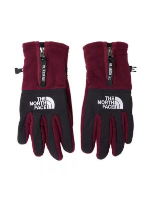Rękawiczki The North Face różowe