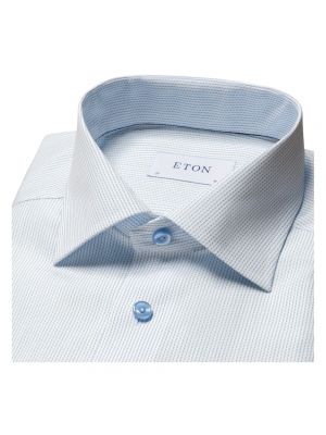 Camisa con estampado Eton azul
