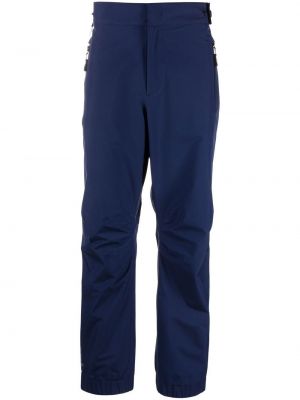 Spodnie Moncler Grenoble niebieskie
