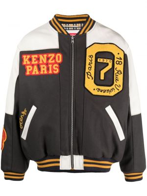 Giacca bomber a righe tigrate Kenzo