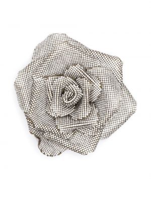 Květinová brož Giuseppe Di Morabito stříbrná