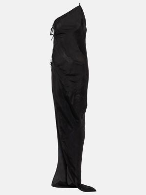 Sukienka długa Rick Owens czarna
