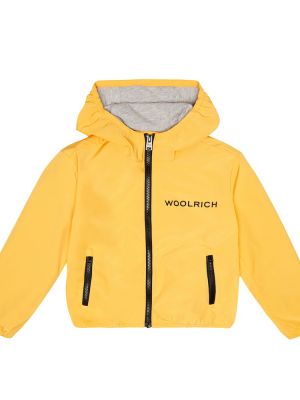 Jakke for jenter Woolrich Kids gul