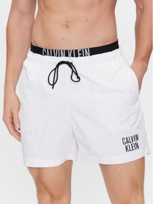 Шорти Calvin Klein Swimwear бяло