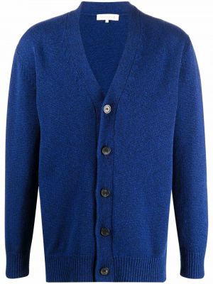 Cárdigan de lana merino Mackintosh azul