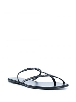 Křišťálové sandály Pedro Garcia černé