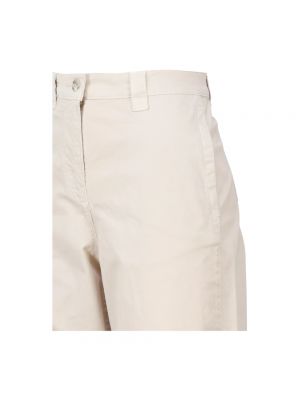 Pantalones de algodón Pinko blanco