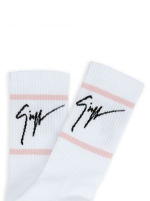 Ponožky Giuseppe Zanotti bílé