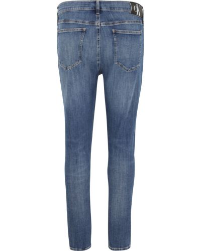 Kitsa lõikega teksapüksid Calvin Klein Jeans Plus sinine