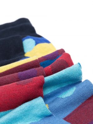 Bavlněné ponožky Paul Smith modré