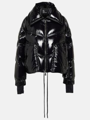 Puhasta smučarska jakna Moncler Grenoble črna